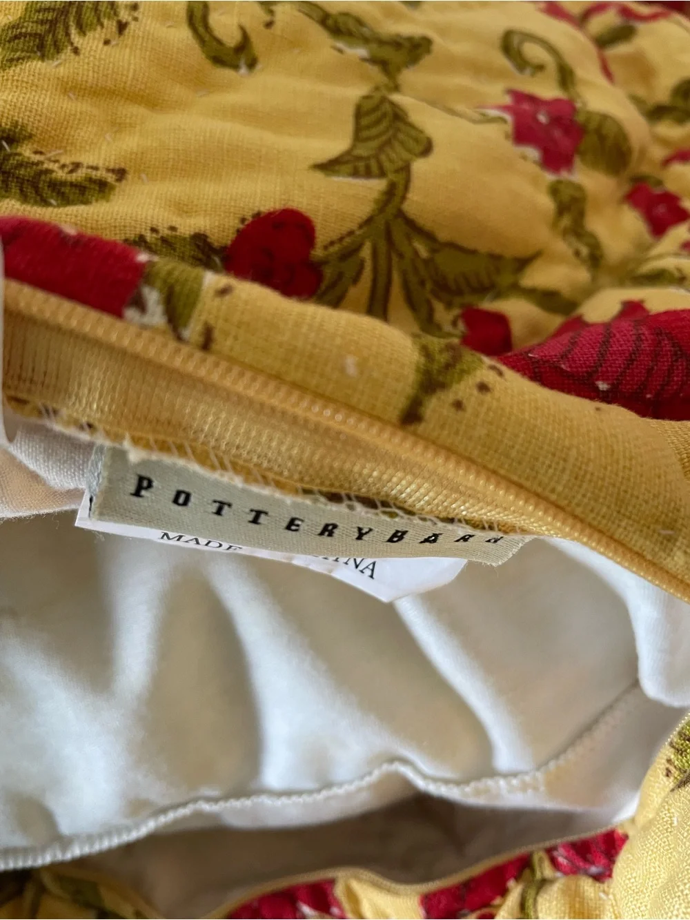 Vintage Pottery Barn Quilt, Shams Set